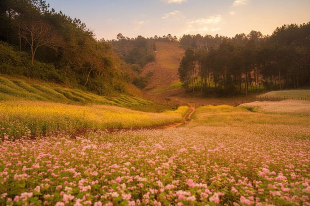 Sơn La vào mùa hoa cải